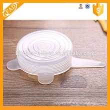 Best Selling Elastic Multi tamanho personalizado Silicone Lids Silicone Stretch Fresh Cover